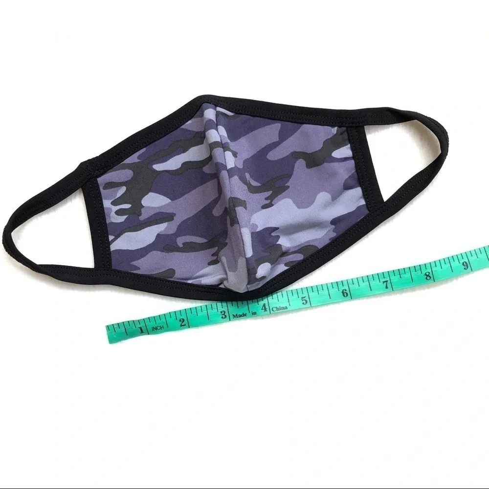 🔴 5 for $10 ONE Zenana Camouflage Print Cotton Face Mask